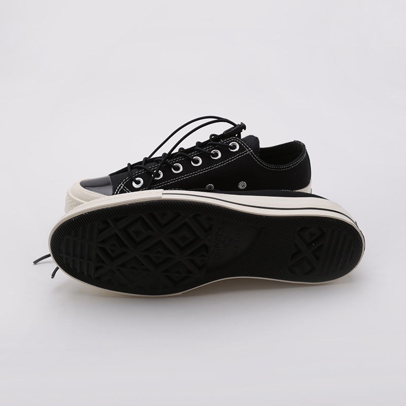  черные кроссовки Converse Chuck 70 OX 165471 - цена, описание, фото 3