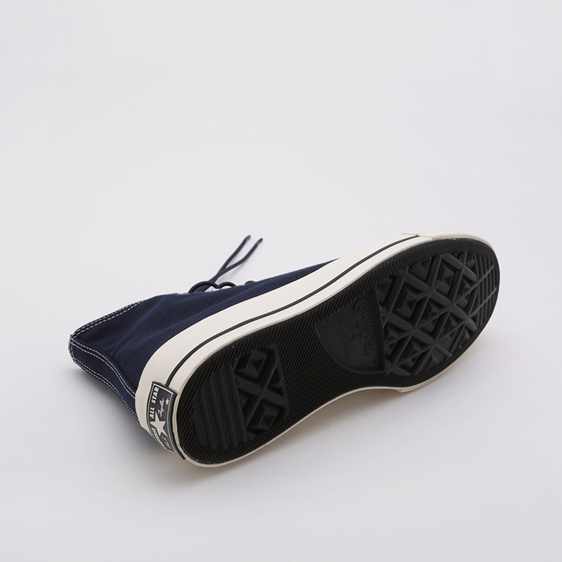  синие кроссовки Converse Chuck 70 HI 165085 - цена, описание, фото 3