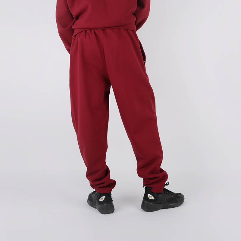 мужские бордовые брюки Nike NRG Embroidered Swoosh CD6394-677 - цена, описание, фото 3