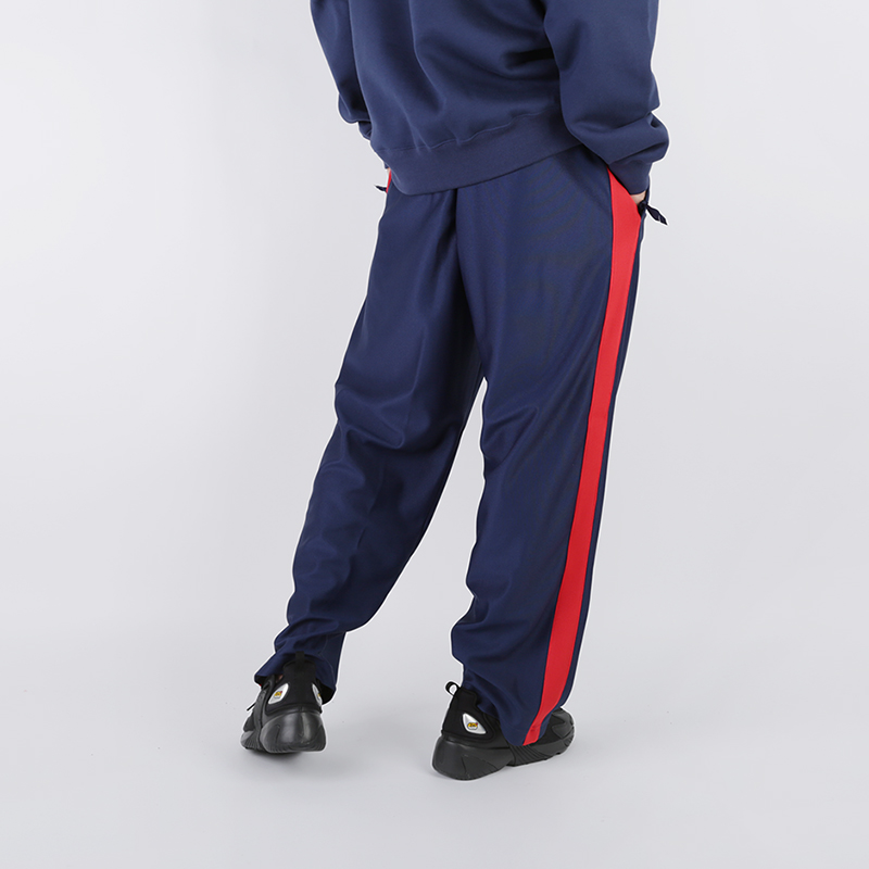 мужские синие брюки Nike NRG Solid Swoosh Stripe CD6383-410 - цена, описание, фото 2