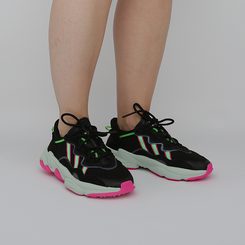 женские черные кроссовки adidas Ozweego W EE5714 - цена, описание, фото 7