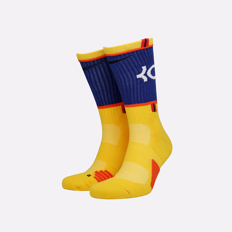 мужские желтые носки Nike KD Elite Crew SX7860-741 - цена, описание, фото 1