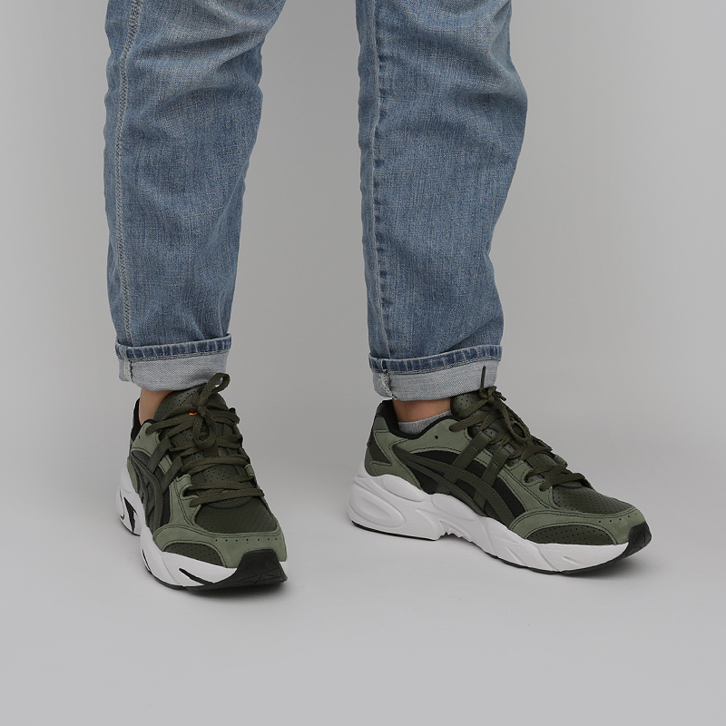 мужские зеленые кроссовки ASICS Gel-BND 1021A216-300 - цена, описание, фото 6