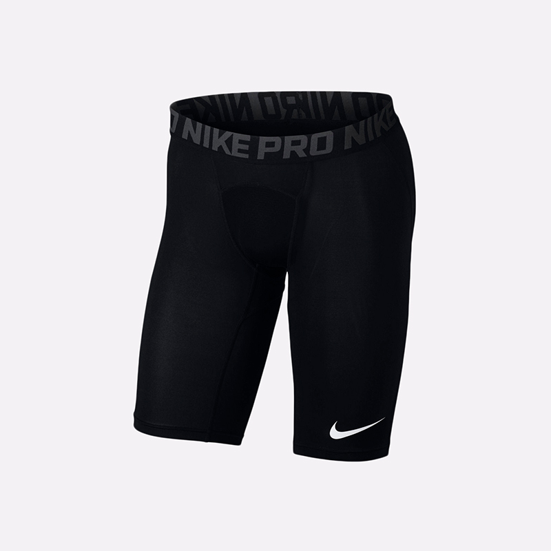 мужские черные шорты Nike Pro Short Long 838063-010 - цена, описание, фото 1