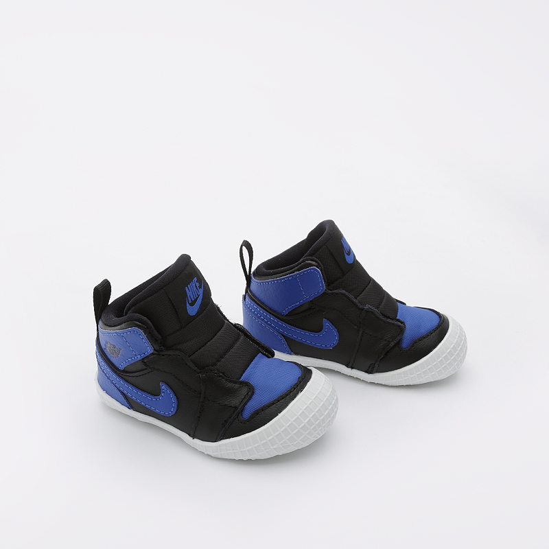 

Кроссовки Jordan, Черный;синий, 1 Crib Bootie