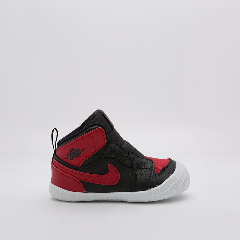 детские черные кроссовки Jordan 1 Crib Bootie AT3745-023 - цена, описание, фото 6