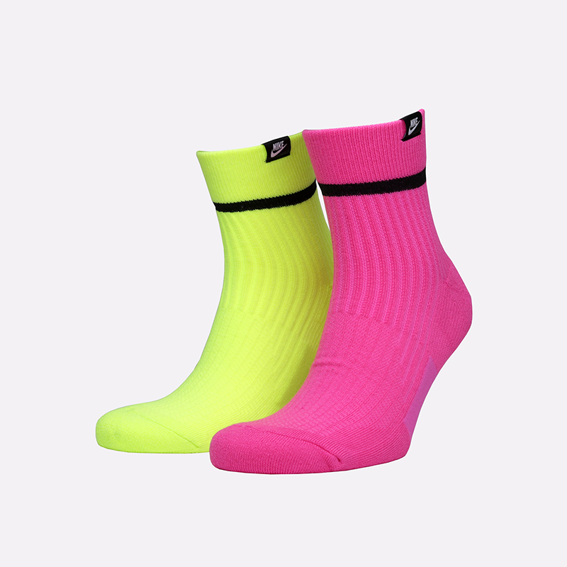 мужские салатовые носки Nike Sneakr Sox SK0206-909 - цена, описание, фото 1