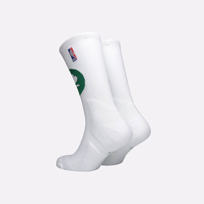 мужские белые носки Nike Boston Celtics Elite Crew SK0160-100 - цена, описание, фото 2