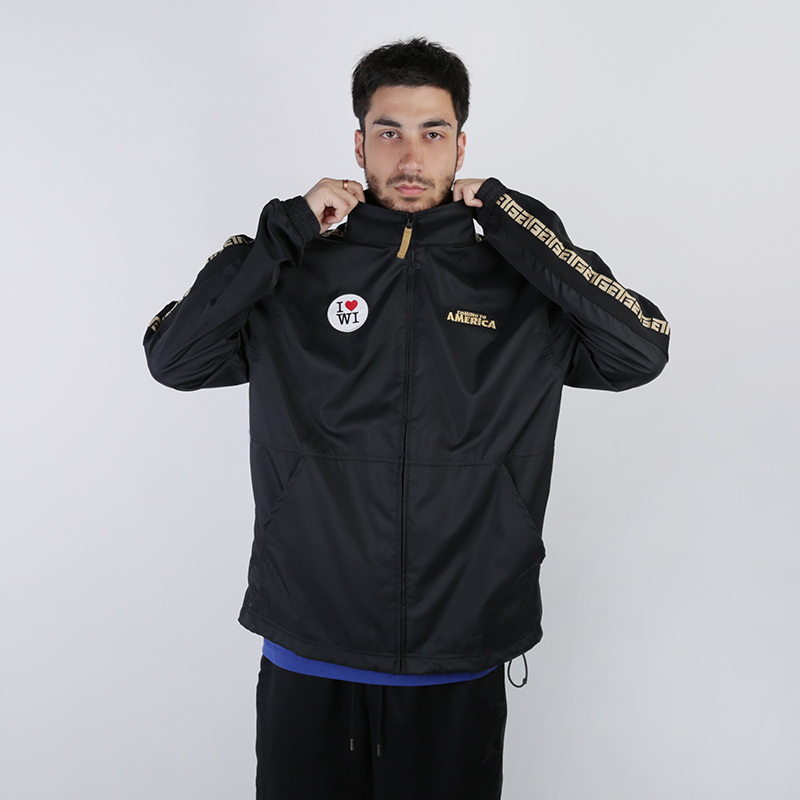 мужская черная куртка Nike Giannis 'Coming to America' CQ6308-010 - цена, описание, фото 1