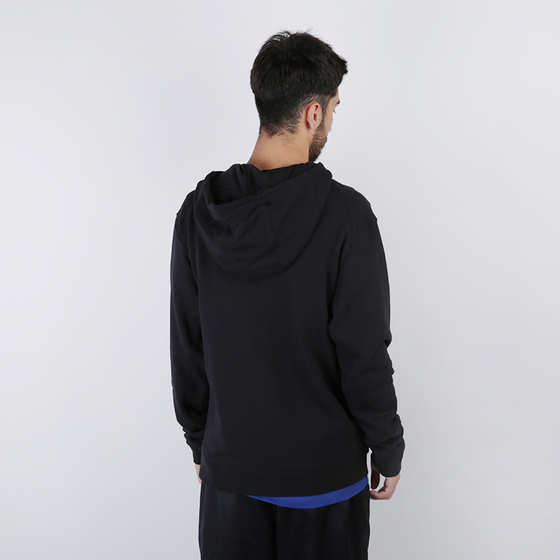 мужская черная толстовка Nike Hoodie PO Courtside CI1749-010 - цена, описание, фото 3