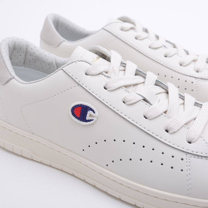 Мужские кроссовки Champion Court Club Patc (S21126-wht)  - цена, описание, фото 4