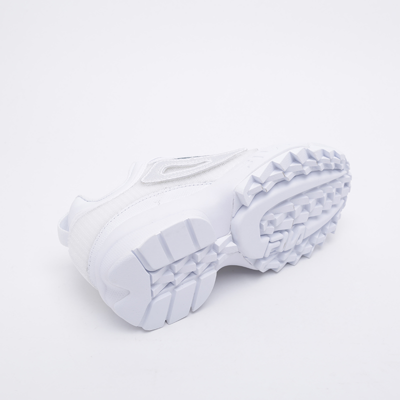 женские белые кроссовки Fila Disruptor 2 Patches 5FM00538-100 - цена, описание, фото 6