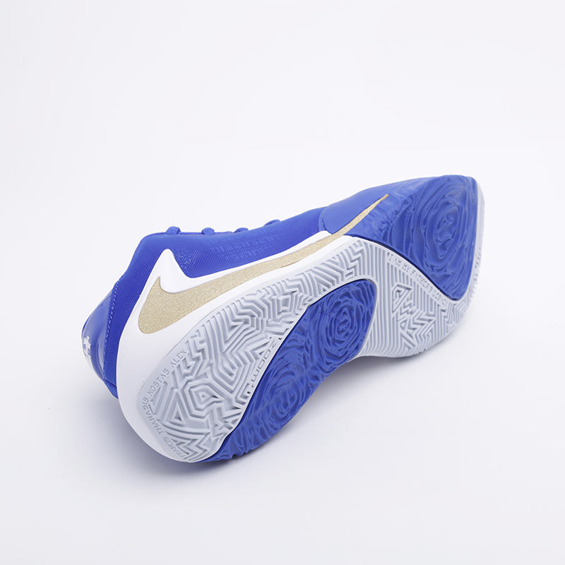 мужские синие баскетбольные кроссовки Nike Zoom Freak 1 BQ5422-400 - цена, описание, фото 3