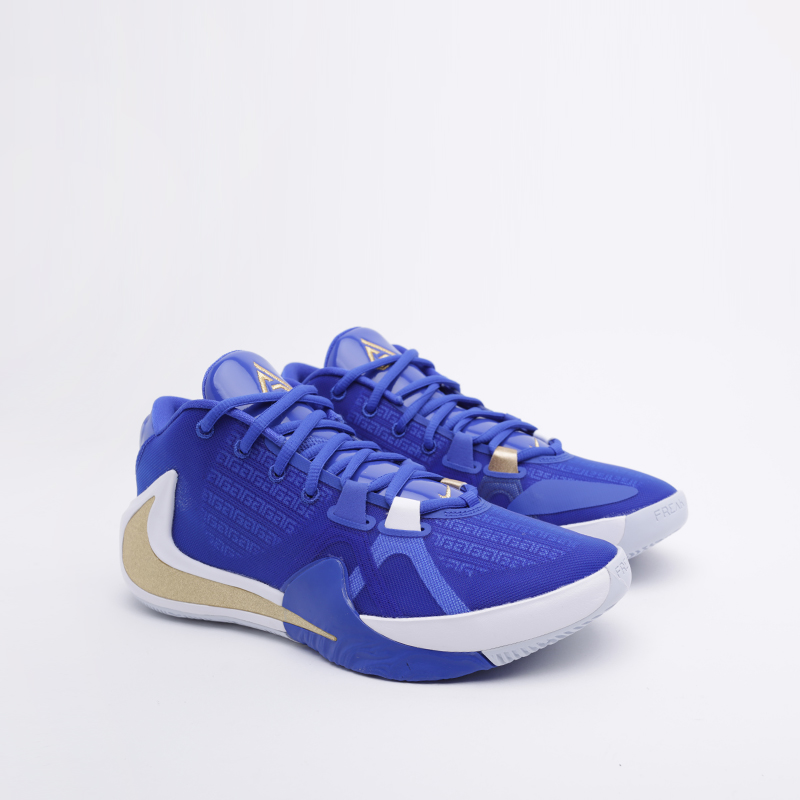 мужские синие баскетбольные кроссовки Nike Zoom Freak 1 BQ5422-400 - цена, описание, фото 1