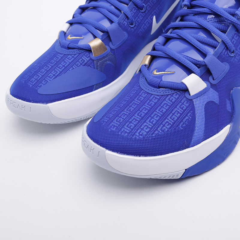 мужские синие баскетбольные кроссовки Nike Zoom Freak 1 BQ5422-400 - цена, описание, фото 7