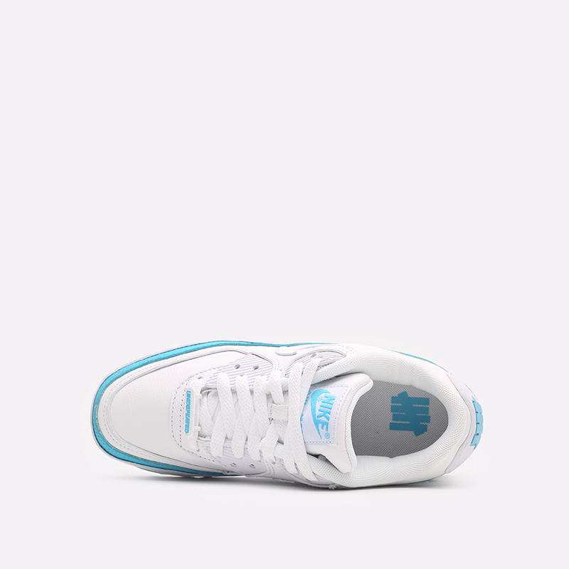  белые кроссовки Nike Air Max 90 / UNDFTD CJ7197-102 - цена, описание, фото 6