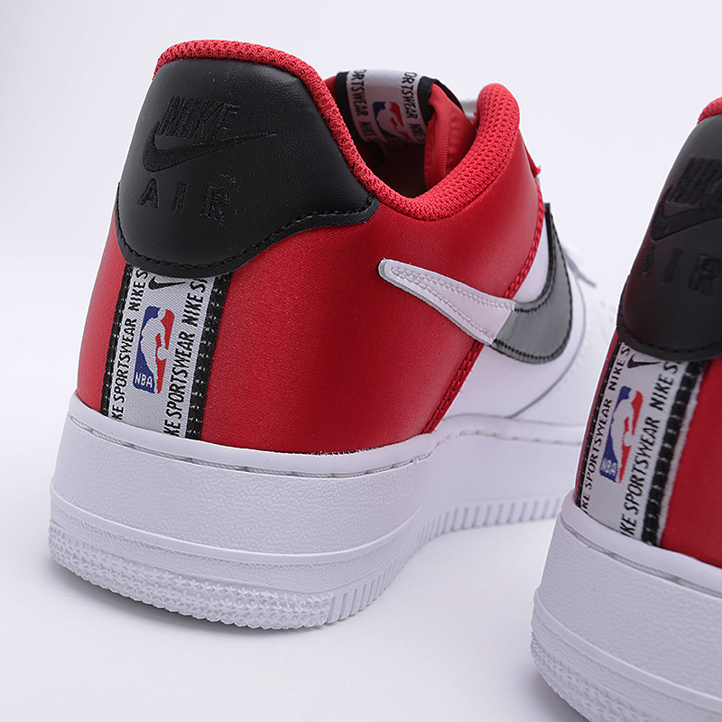 мужские белые кроссовки Nike Air Force 1 `07 LV8 1 BQ4420-600 - цена, описание, фото 5