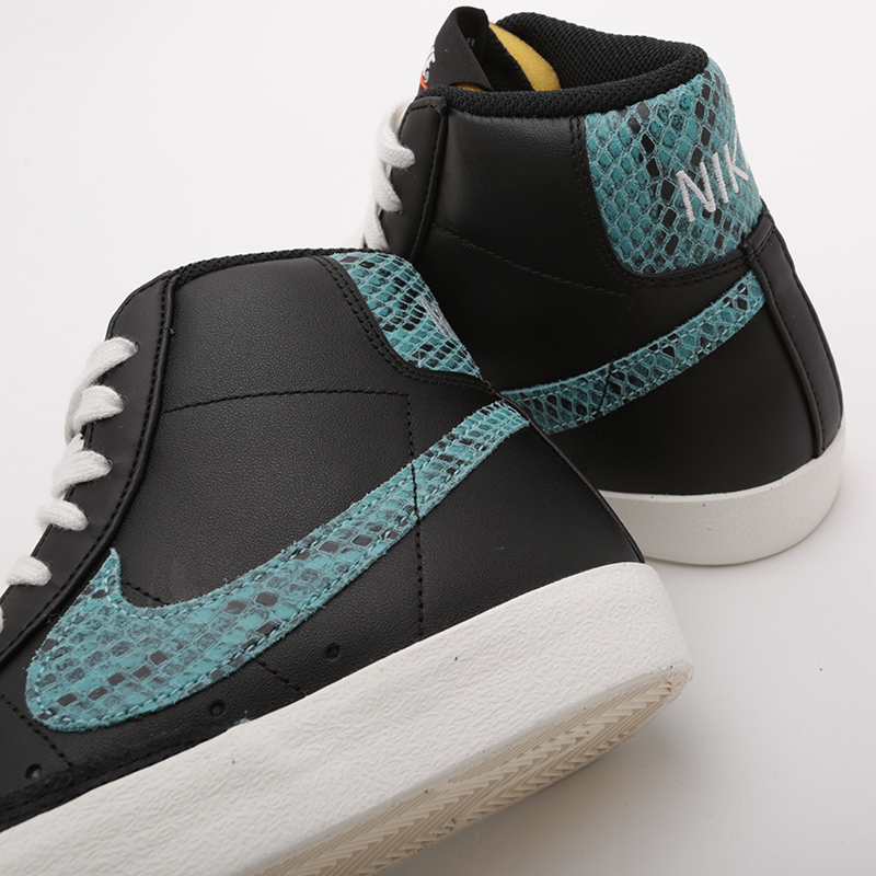  черные кроссовки Nike Blazer Mid '77 VNTG WE Reptile CI1176-001 - цена, описание, фото 7