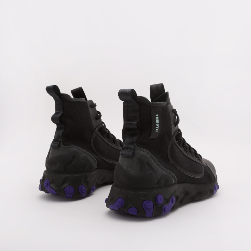 мужские черные кроссовки Nike React Ianga AV5555-002 - цена, описание, фото 4