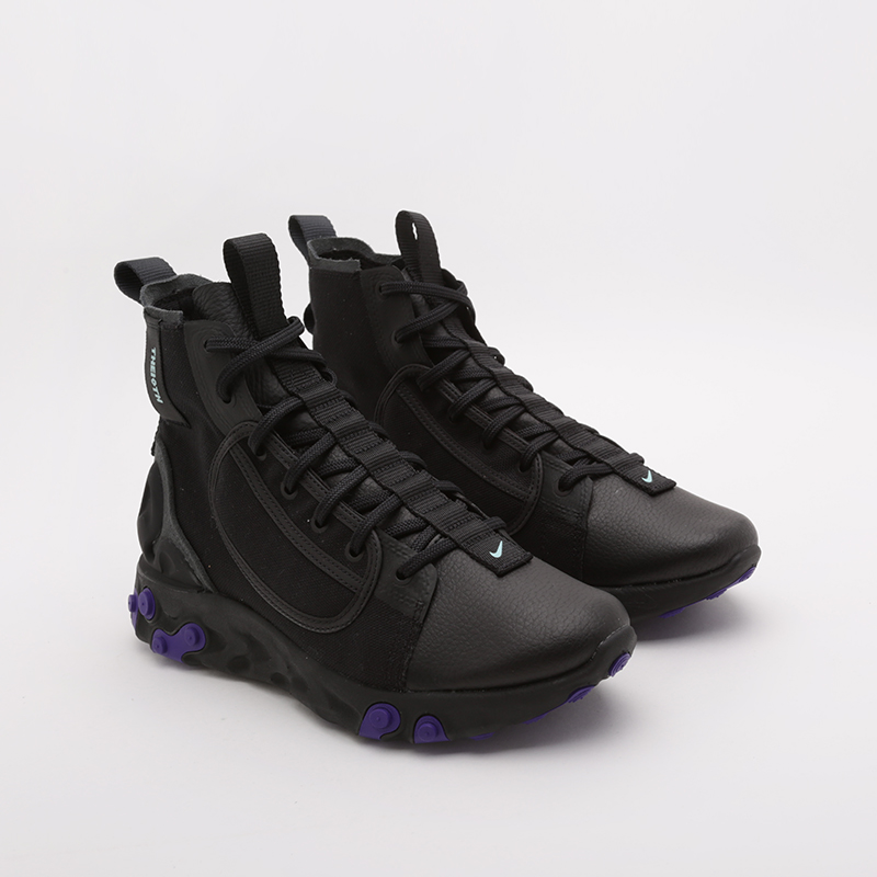 мужские черные кроссовки Nike React Ianga AV5555-002 - цена, описание, фото 1