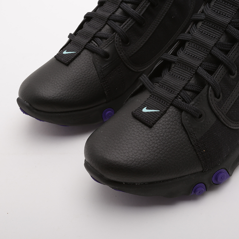 мужские черные кроссовки Nike React Ianga AV5555-002 - цена, описание, фото 5