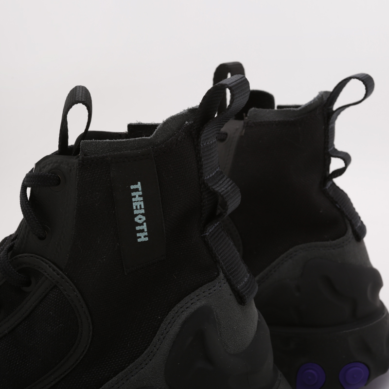 мужские черные кроссовки Nike React Ianga AV5555-002 - цена, описание, фото 6