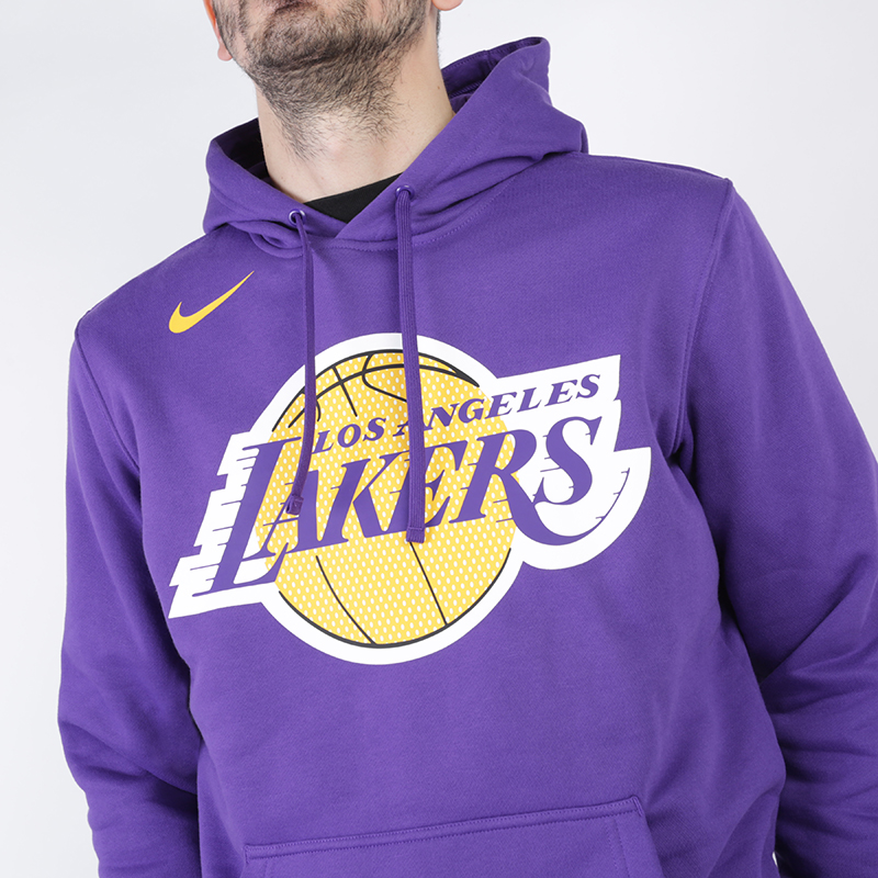 мужская фиолетовая толстовка Nike Los Angeles Lakers AV0340-504 - цена, описание, фото 3