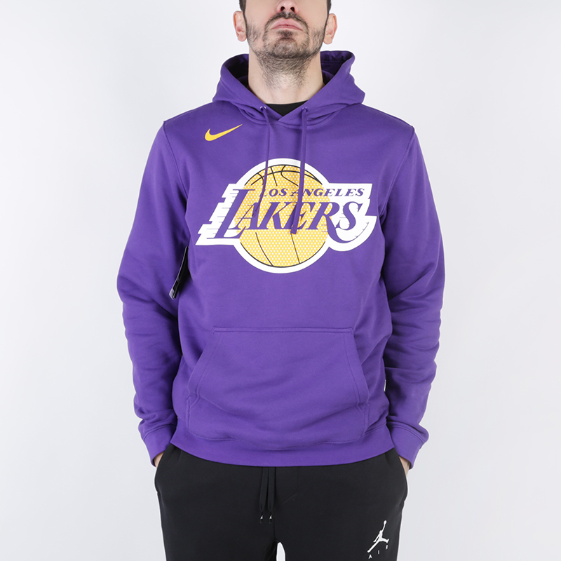 мужская фиолетовая толстовка Nike Los Angeles Lakers AV0340-504 - цена, описание, фото 1