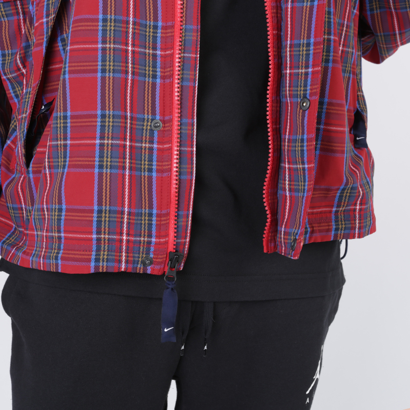 Мужская куртка Nike Plaid Swoosh Stripe Jacket (CD6375-657)  - цена, описание, фото 5