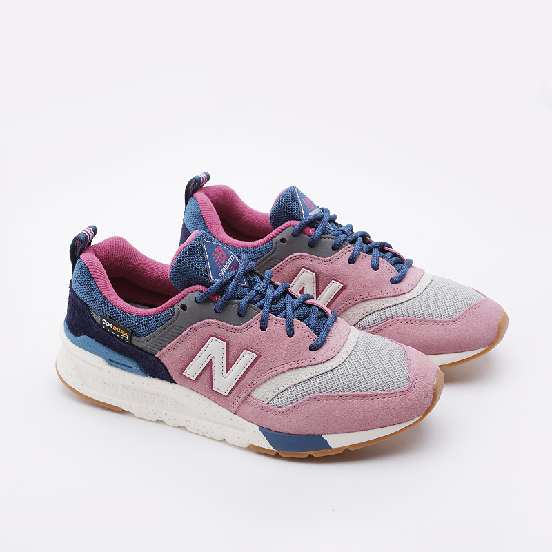

Кроссовки New Balance, Розовый;синий;серый, 997