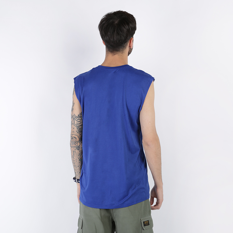 Мужская майка Nike Golden State Warriors SL Tee (AT0620-495)  - цена, описание, фото 3
