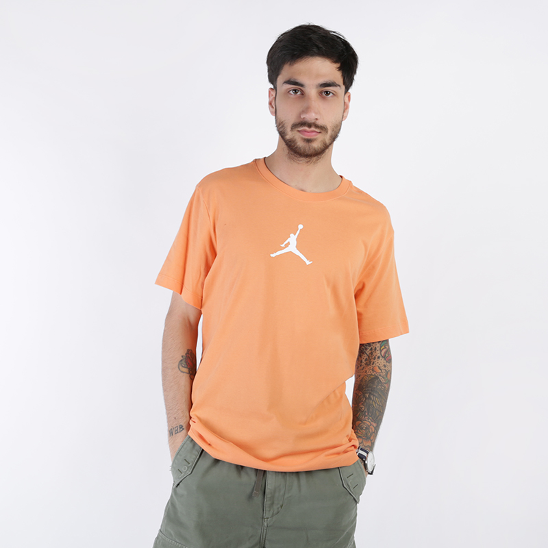 мужская оранжевая футболка Jordan Jumpman BQ6740-854 - цена, описание, фото 1