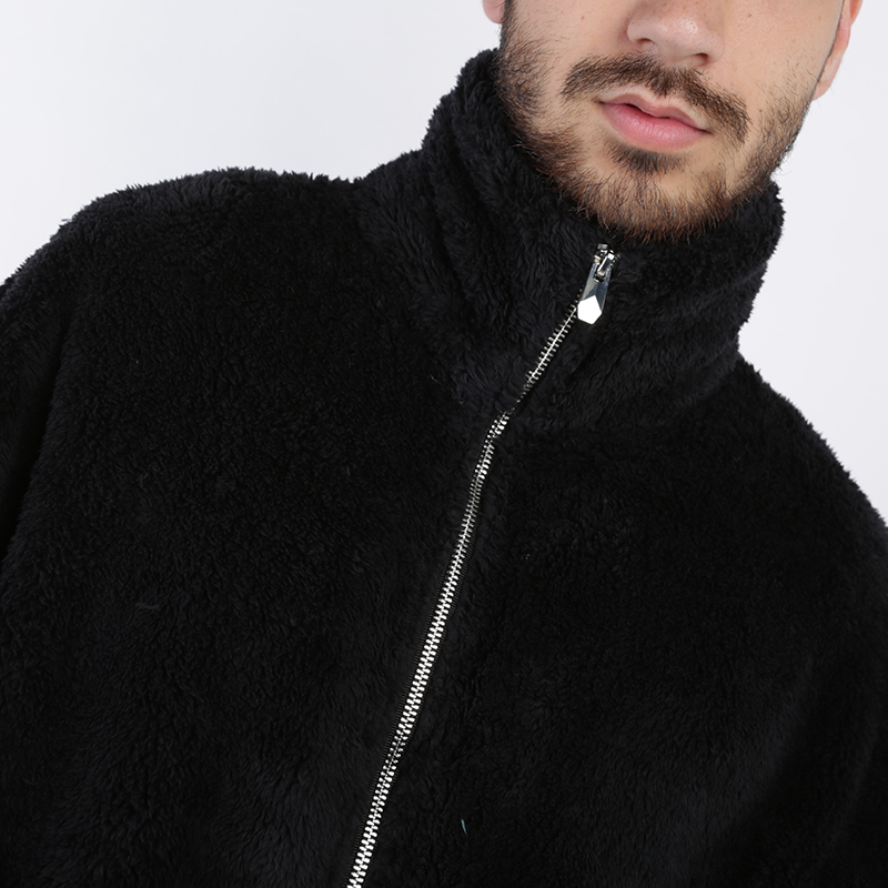 Мужская толстовка Jordan Black Cat Sherpa Coaches' Jacket (CD4838-010)  - цена, описание, фото 3