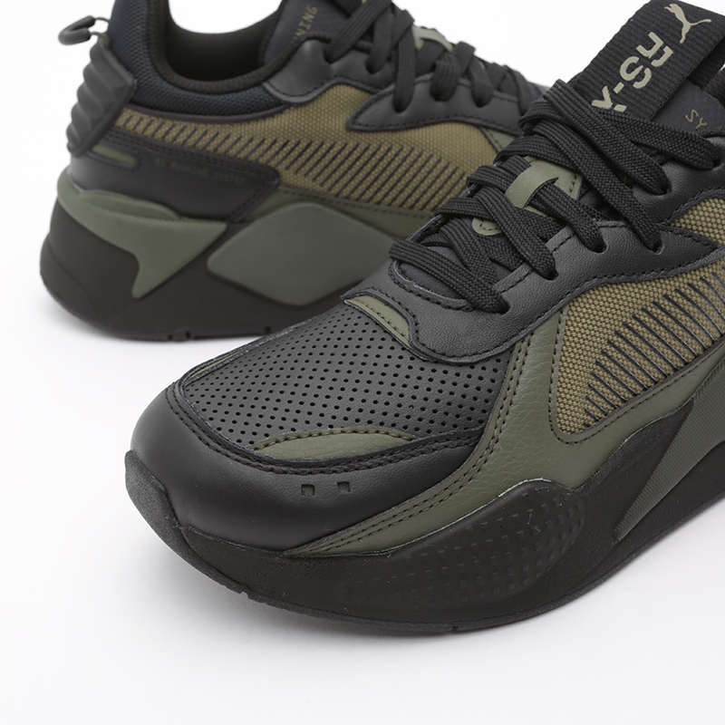 мужские черные кроссовки PUMA RS-X Winterized 37052203 - цена, описание, фото 6