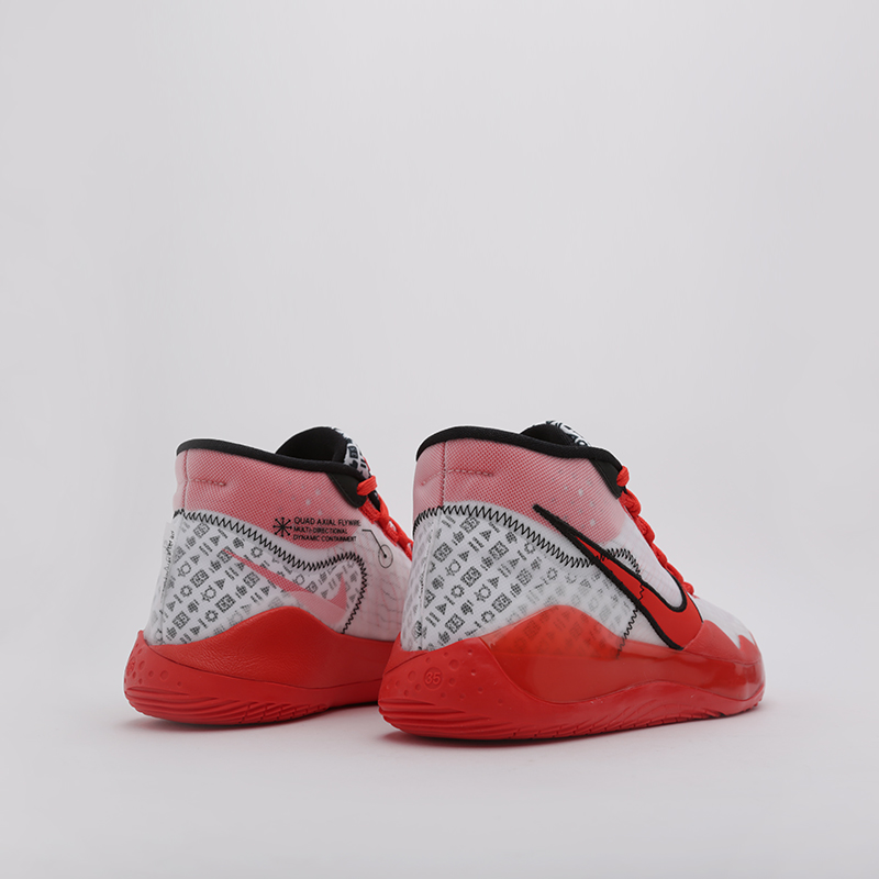  красные баскетбольные кроссовки Nike Zoom KD12 QS CQ7731-900 - цена, описание, фото 4