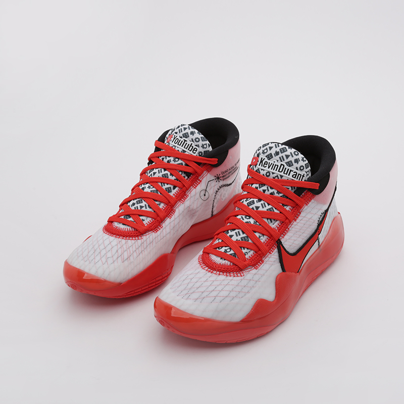  красные баскетбольные кроссовки Nike Zoom KD12 QS CQ7731-900 - цена, описание, фото 5