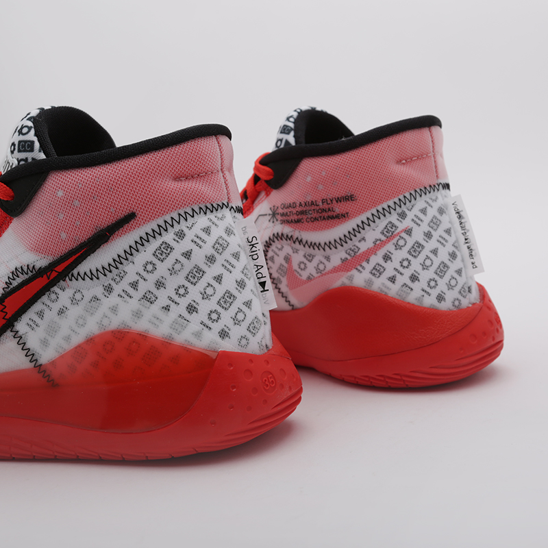  красные баскетбольные кроссовки Nike Zoom KD12 QS CQ7731-900 - цена, описание, фото 7
