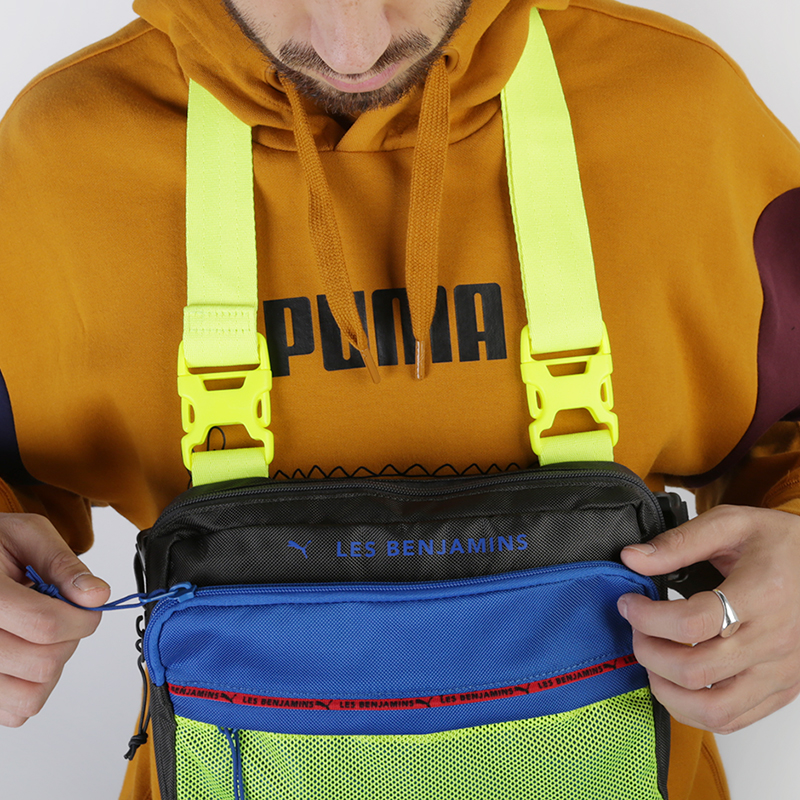 Сумка PUMA x LES BENJAMINS Shoulder Bag (7666501)  - цена, описание, фото 3