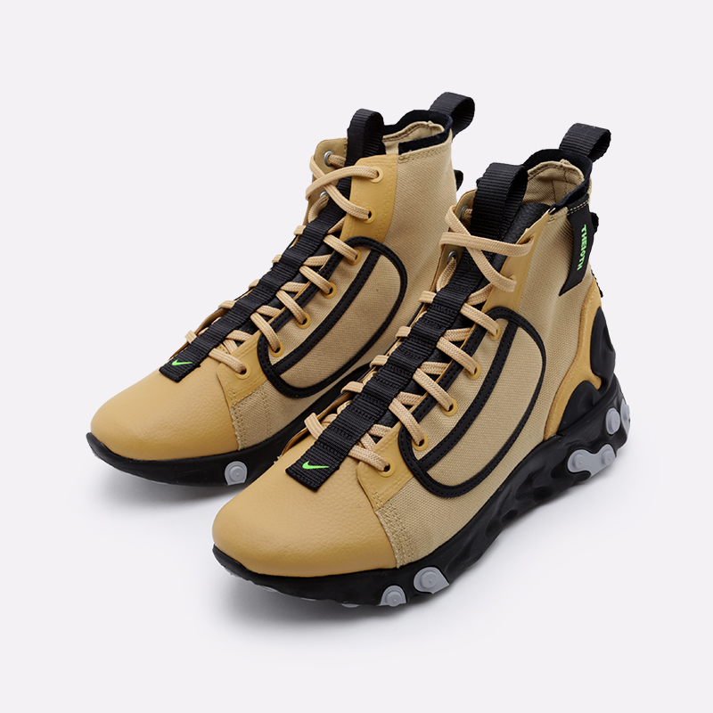 мужские бежевые кроссовки Nike React Ianga AV5555-700 - цена, описание, фото 4