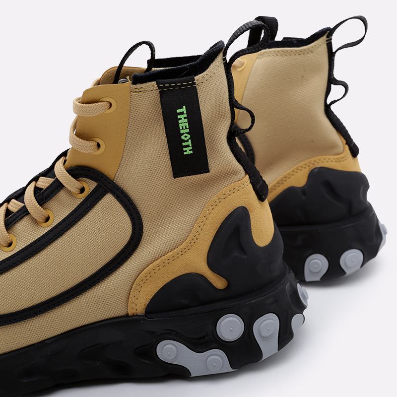 мужские бежевые кроссовки Nike React Ianga AV5555-700 - цена, описание, фото 7