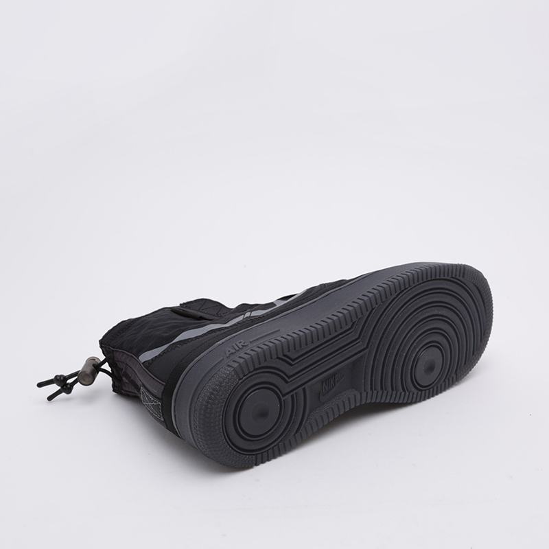 женские черные кроссовки Nike WMNS Air Force 1 Shell BQ6096-001 - цена, описание, фото 3