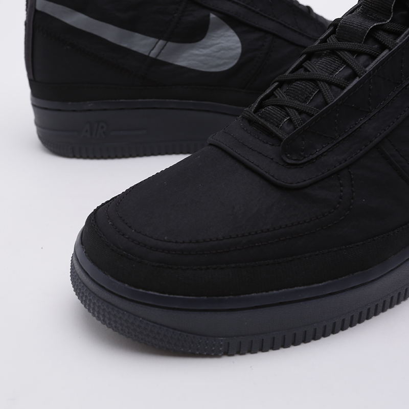 женские черные кроссовки Nike WMNS Air Force 1 Shell BQ6096-001 - цена, описание, фото 4