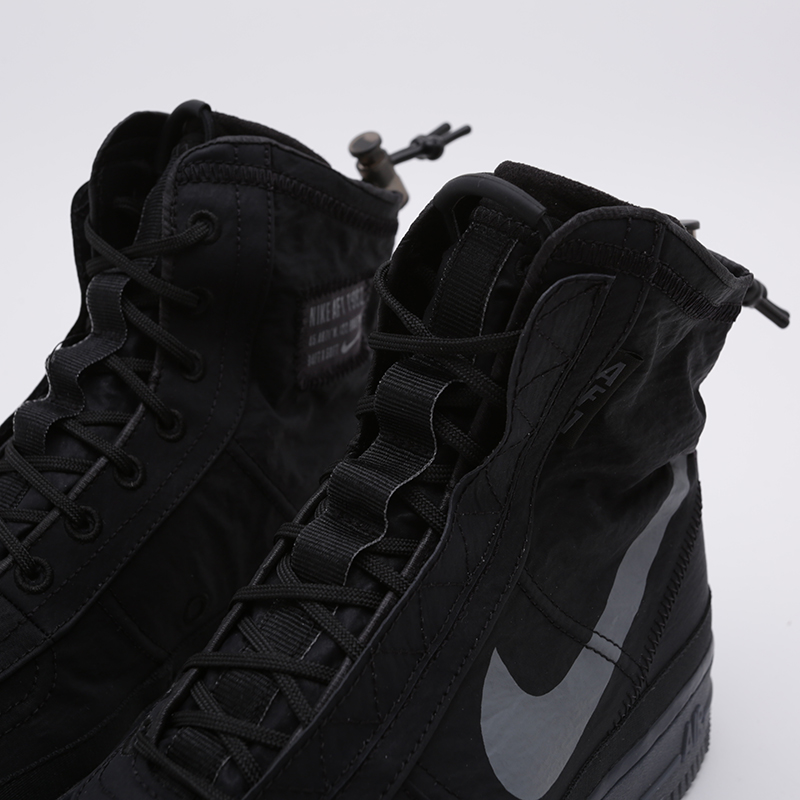 женские черные кроссовки Nike WMNS Air Force 1 Shell BQ6096-001 - цена, описание, фото 5