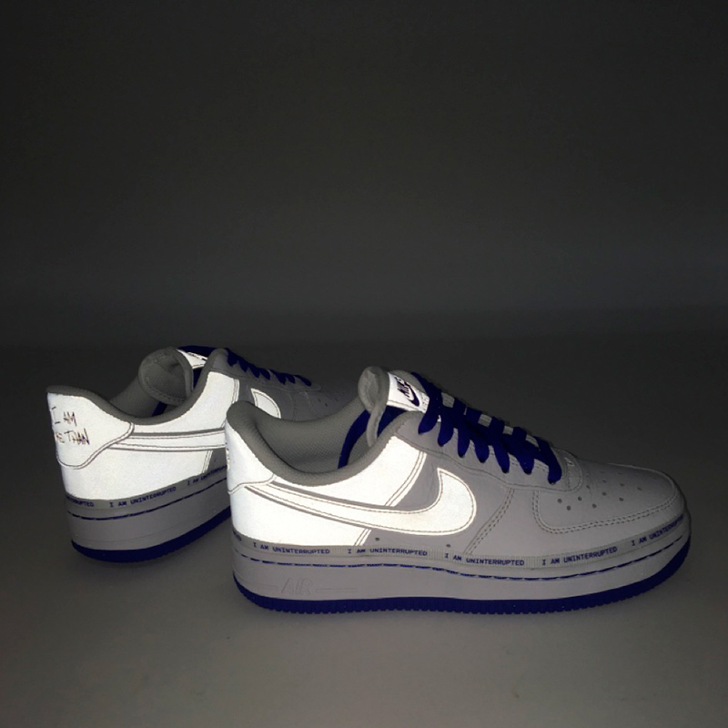  белые кроссовки Nike Air Force 1 '07 MTAA QS CQ0494-100 - цена, описание, фото 8