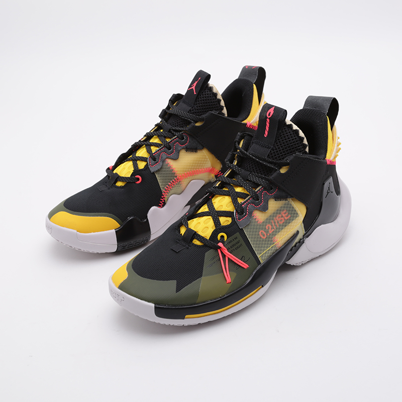 мужские черные баскетбольные кроссовки Jordan Why Not Zero.2 SE AQ3562-002 - цена, описание, фото 4