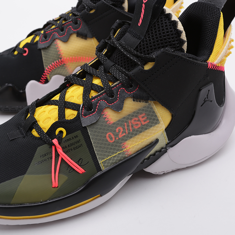 мужские черные баскетбольные кроссовки Jordan Why Not Zero.2 SE AQ3562-002 - цена, описание, фото 6