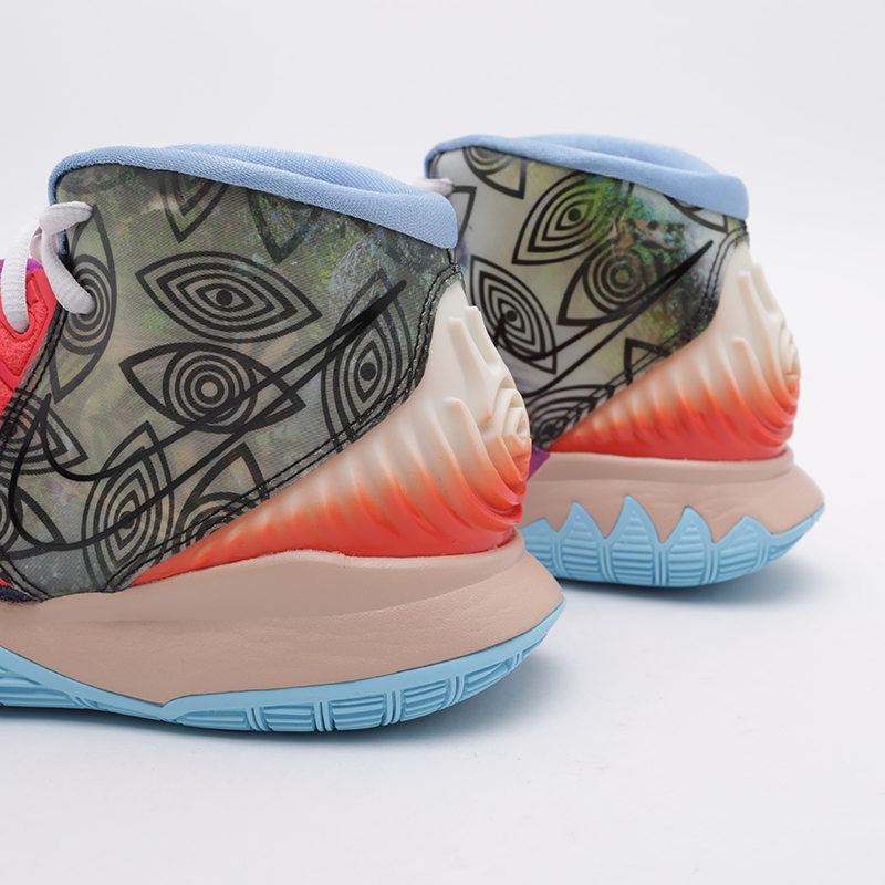 мужские разноцветные баскетбольные кроссовки Nike Kyrie 6 Pre Heat CN9839-403 - цена, описание, фото 7