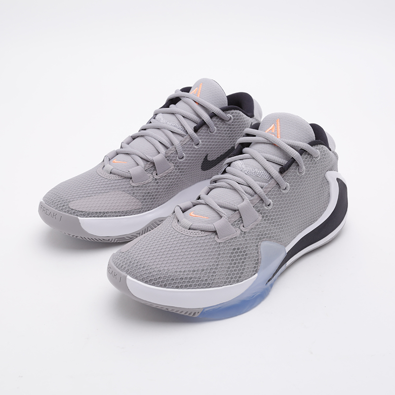 мужские серые баскетбольные кроссовки Nike Zoom Freak 1 BQ5422-002 - цена, описание, фото 5
