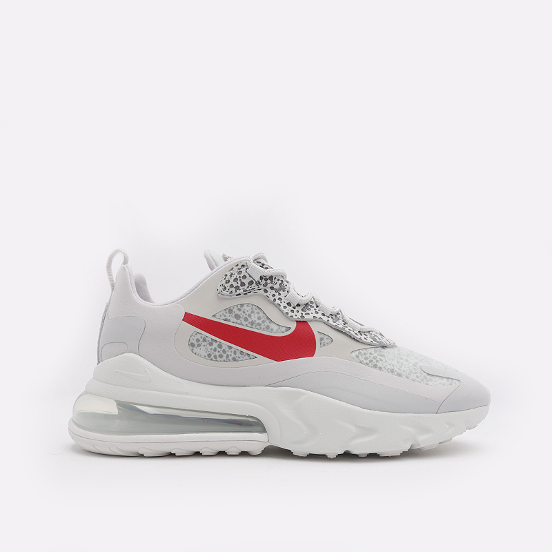 nike react 270 grey red