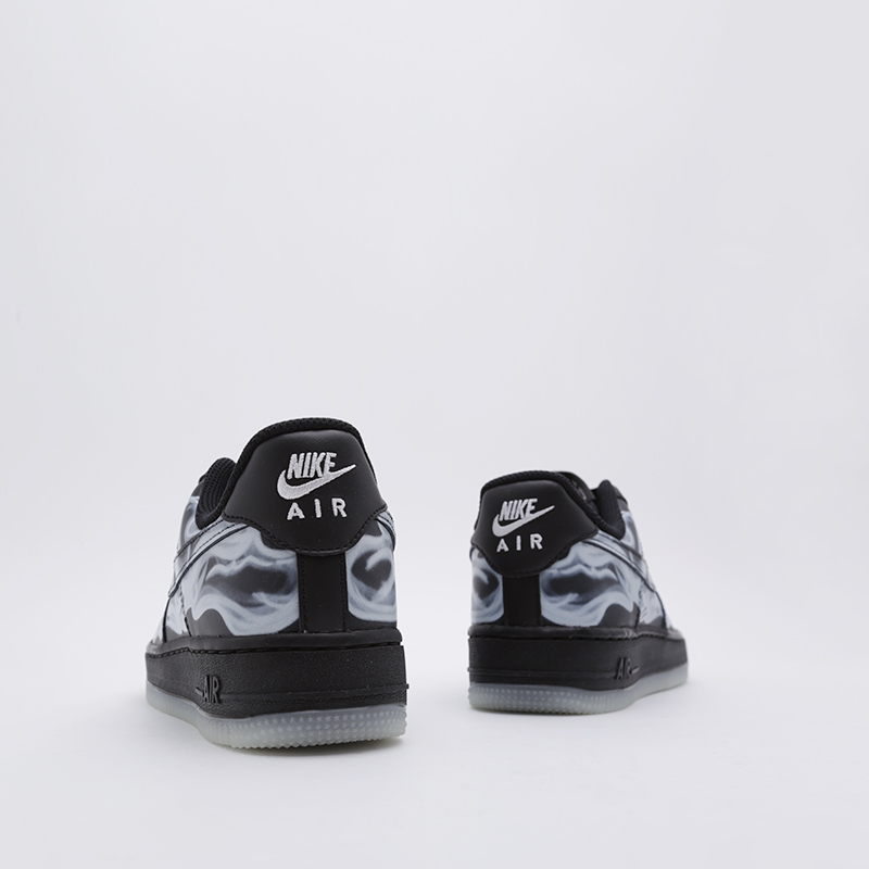 мужские черные кроссовки Nike Air Force 1 '07 Skeleton QS BQ7541-001 - цена, описание, фото 6